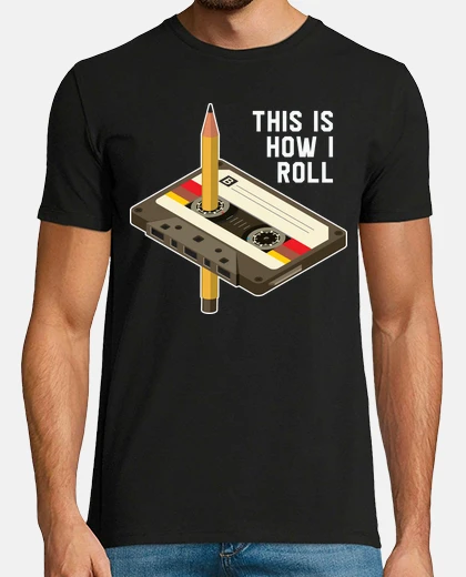 T-shirt questo è il modo in cui rotolo