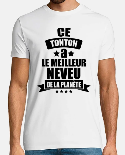 T-shirt questo zio ha il nipote migliore