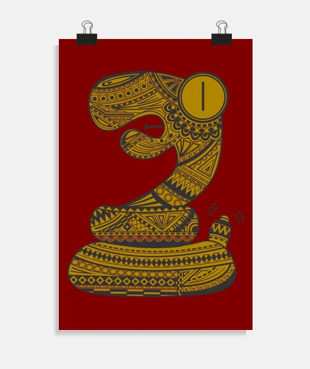 Poster quetzacoatl