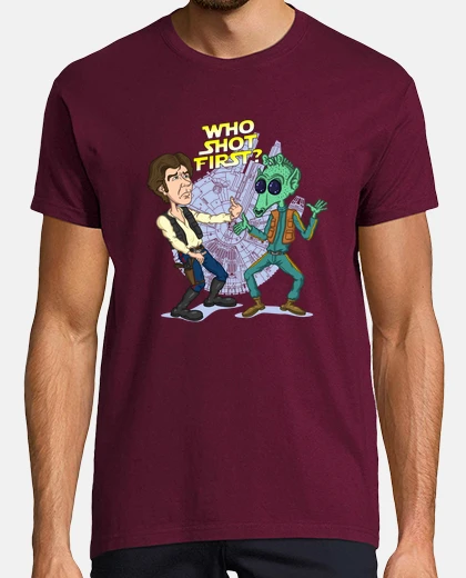 Tee-shirt qui a tiré en premier