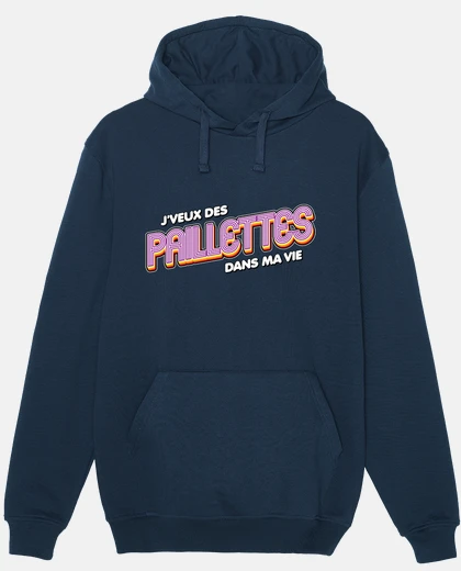 Sudadera Quiero brillo en mi vida