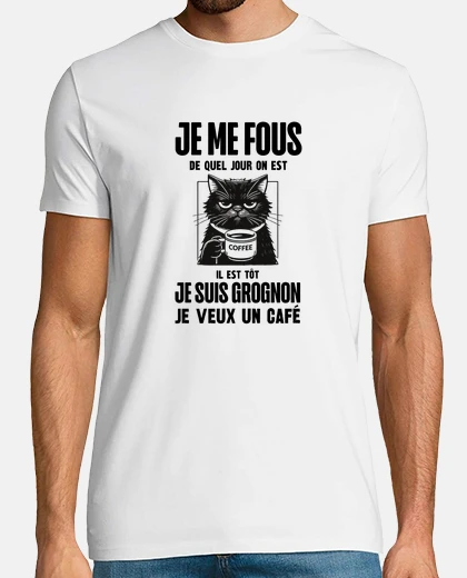 Camiseta quiero cafe