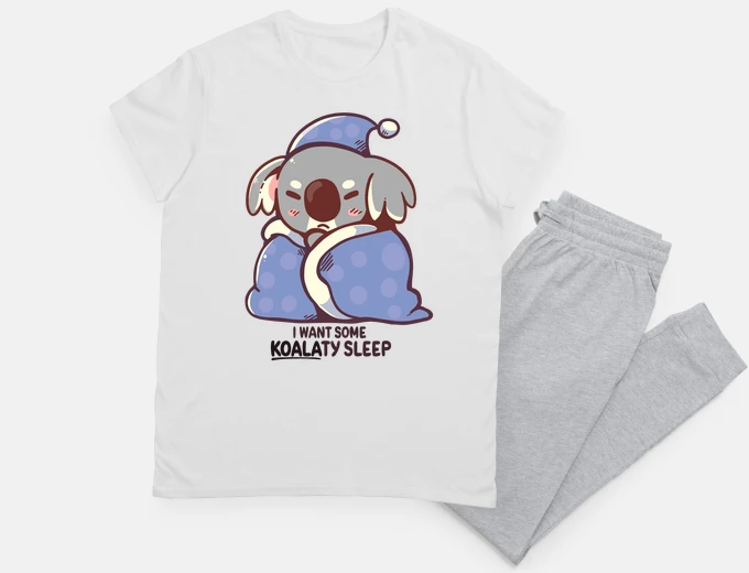 Pijama quiero dormir un poco de koalaty - lindo conjunto de pijama