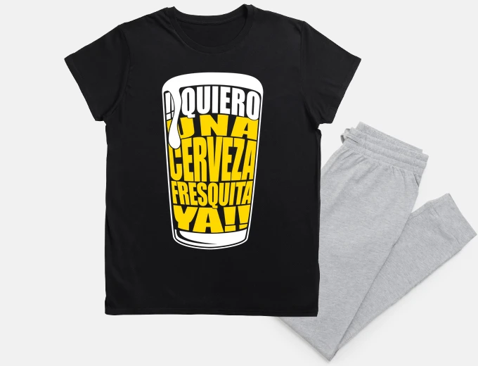 Pijama Quiero una cerveza