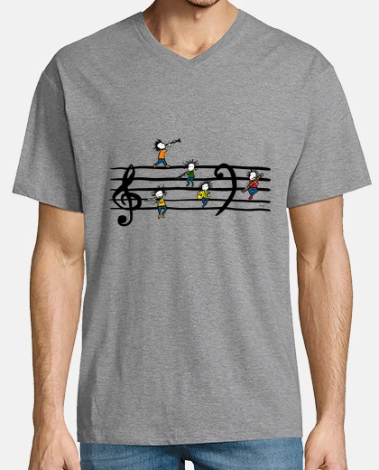 T-shirt quintetto di fiati