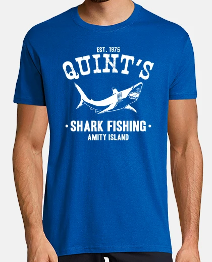 Tee-shirt Quint's Shark Fishing (Les Dents de la Mer)