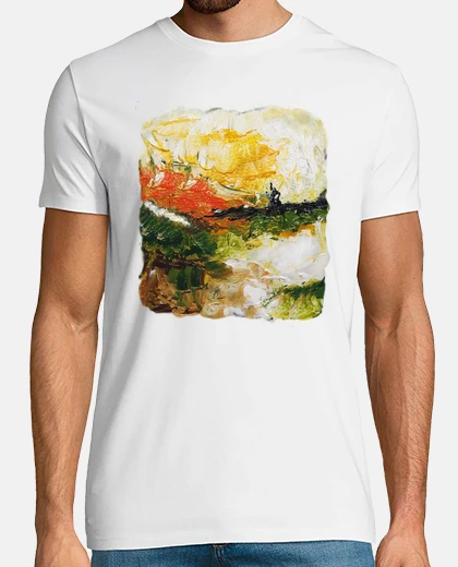 T-shirt quixotic landscape