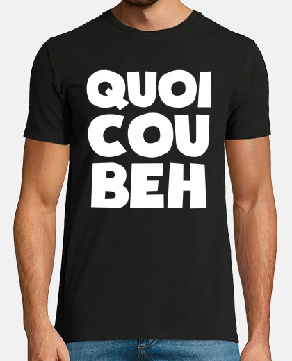 Tee-shirt Quoicoubeh tas les cramptés apanyae