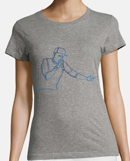 Tee-shirt r ape ro - wing dra une ligne