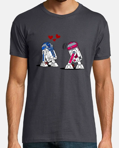 Tee-shirt R2D2 in love