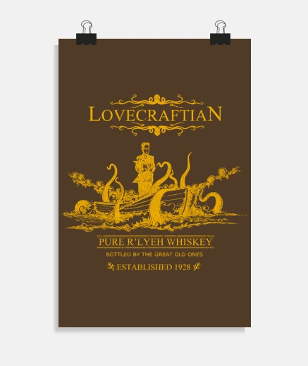Poster r39lyeh whisky