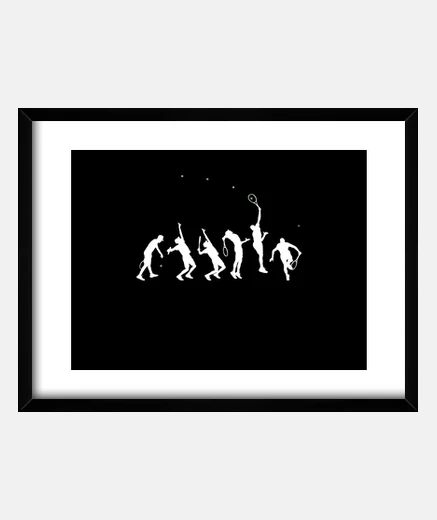 Quadro racchetta sportiva da tennis Evolution 