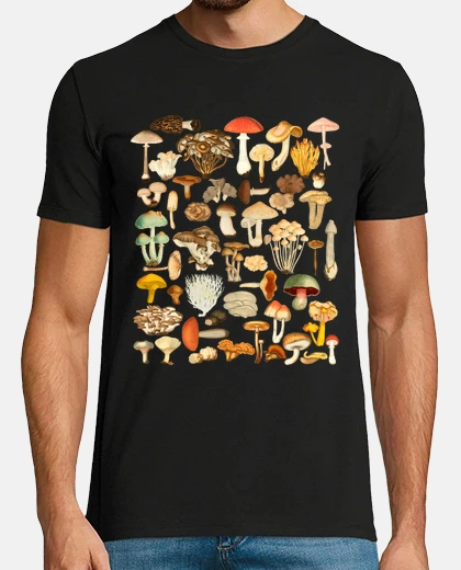 T-shirt raccolta funghi micologia micologo ballotaire natura