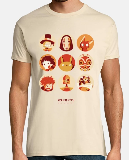 T-shirt raccolta ghibli