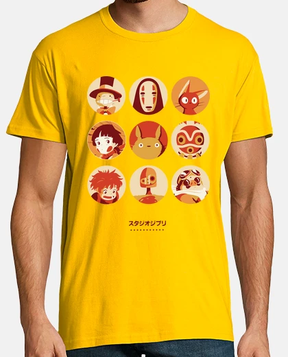 T-shirt raccolta ghibli