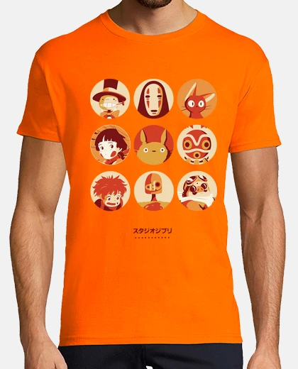 T-shirt raccolta ghibli