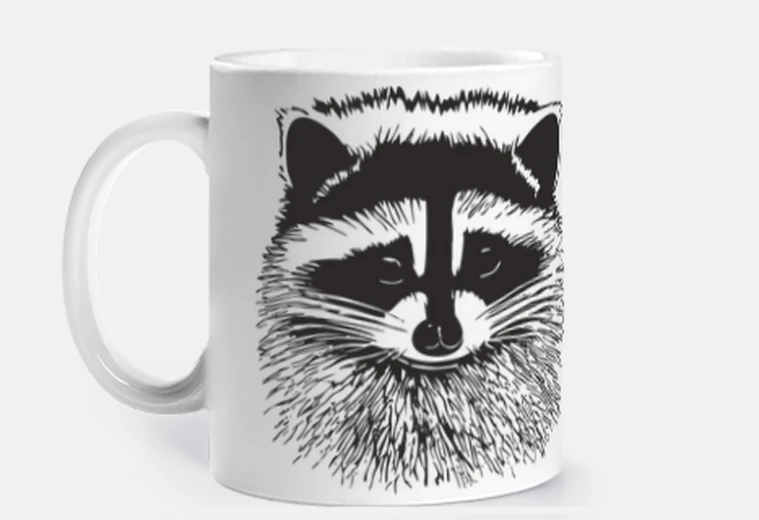 Cup Raccoon cuteness
