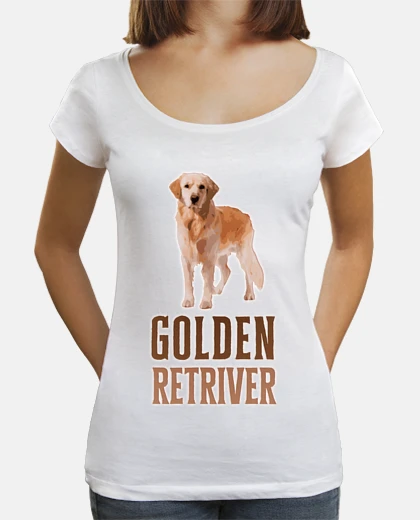 Tee-shirt Race de chien golden retriever