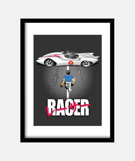 Framed racer