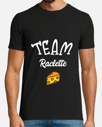 Raclette team men s tshirt t shirt tostadora