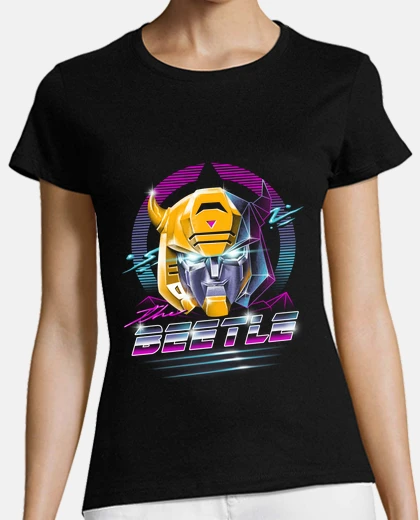 Playera rad camisa para mujer del escarabajo