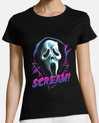 T-shirt rad donne di camicia di urlo