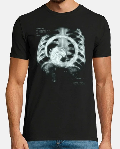 Camiseta Radiografía alien