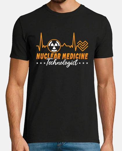 Camiseta radiología tecnología medicina nuclear 
