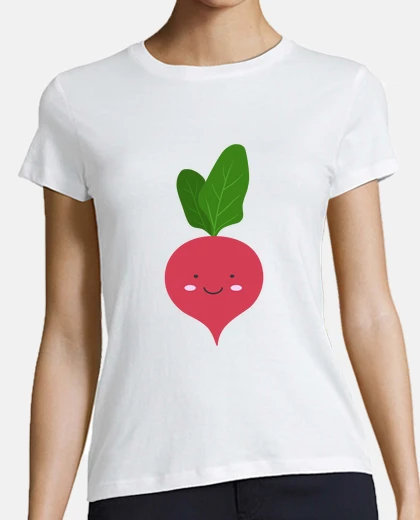 Tee-shirt Radis Kawaii