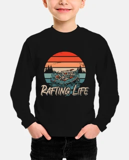 Rafting Life Retro Kayak Paddling Canoe