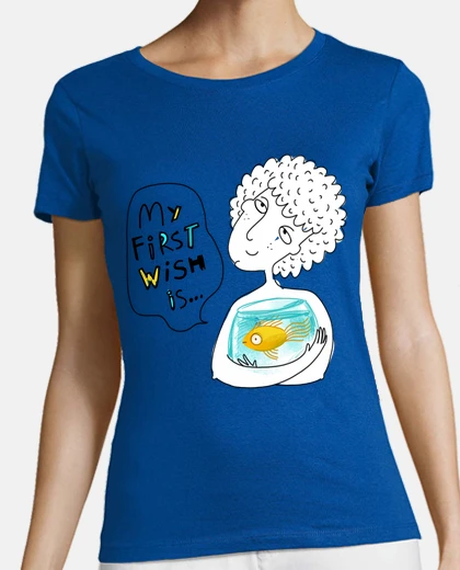 T-shirt ragazza 8 pesci