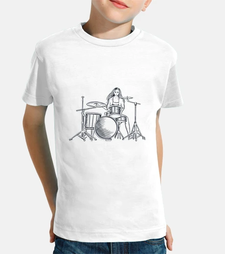 Abbigliamento ragazza batterista
