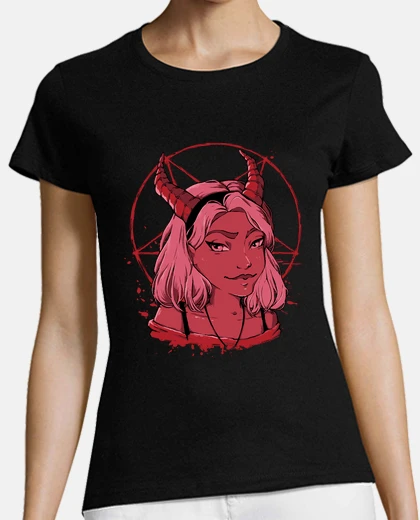 T-shirt ragazza cattiva