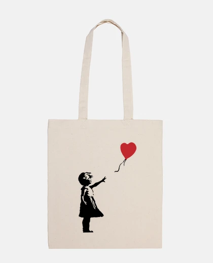 Borsa ragazza con palloncino regali san valentino per lui economici