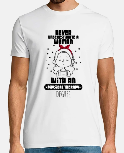 T-shirt ragazza di fisioterapia