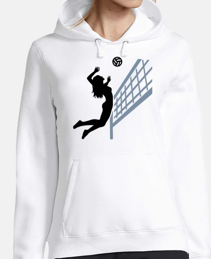 Felpa ragazza donna pallavolo
