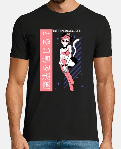 T-shirt ragazza magica part time