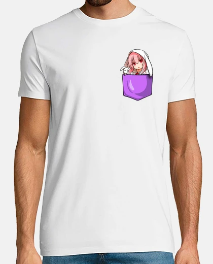 T-shirt ragazza pocket kawaii