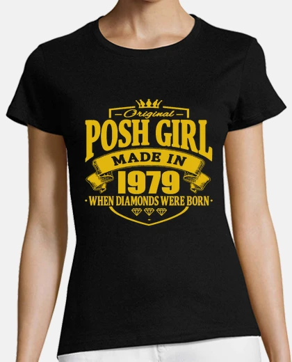 T-shirt ragazza posh made in 1979