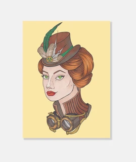 ragazza steampunk