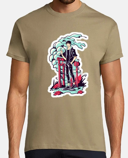 T-shirt ragazzo anime alla moda