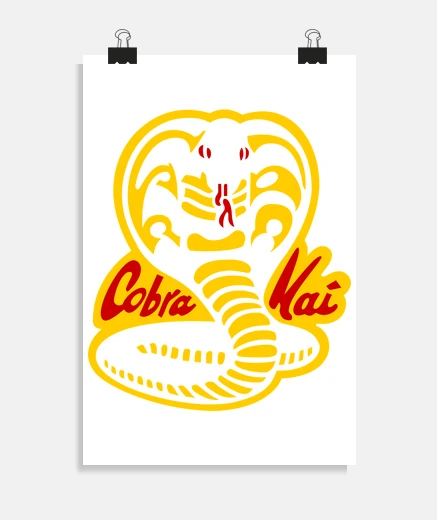 Poster ragazzo di karate: cobra kai