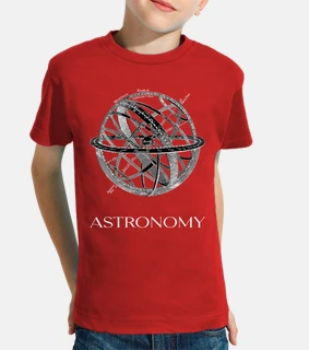 ragazzo rosso manica corta astronomia