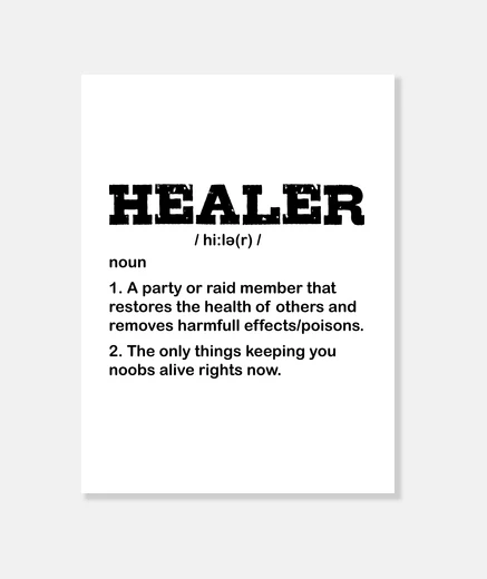 Wall raid healer funny gamer gaming video