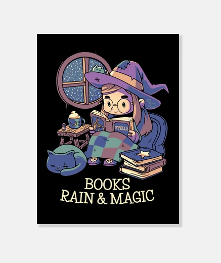 Wall rain and autumn magic books