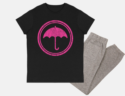 Rain Superhero - vintage pink