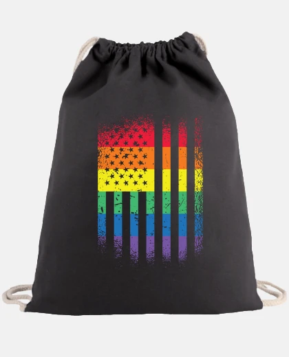 Bag rainbow flag, trans, lgbt, pride, gay,