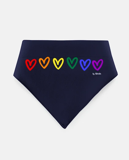 Mascotas rainbow heart