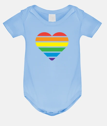 Kids rainbow heart