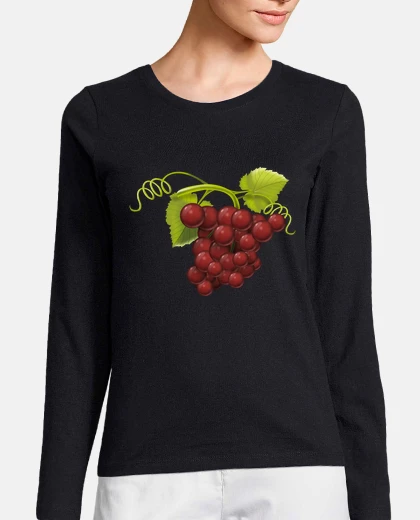 Tee-shirt Raisins rouges sweat-shirt  femme 